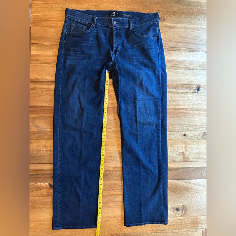 7 For All Mankind Men's Straight Jeans
